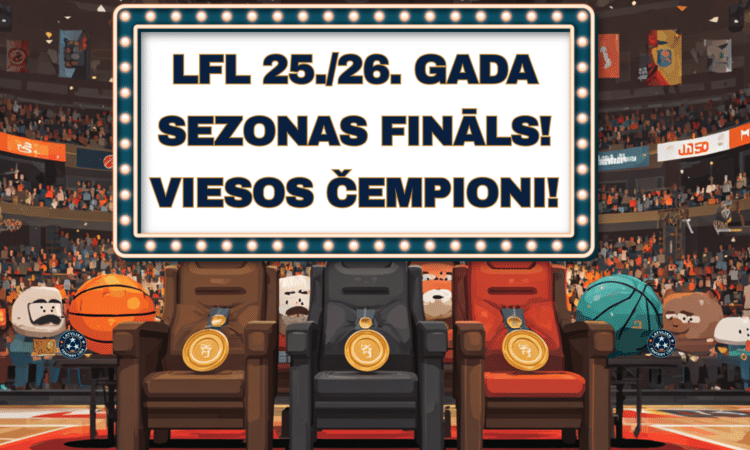 Čempioni pulcējas! 2025./2026. gada sezonas noslēgums 🏆