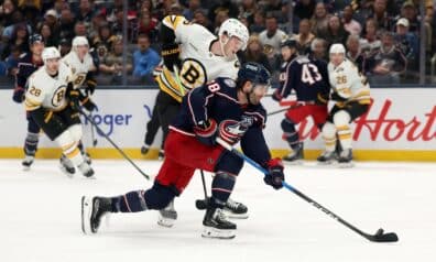 Blue Jackets pret Bruins