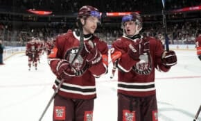 Renārs Krastenbergs un Kristaps Skrastiņš