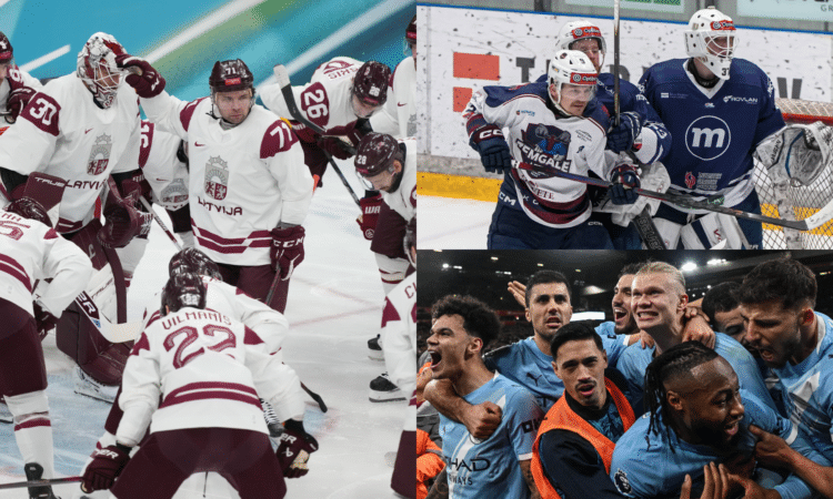 Latvijas hokeja izlase, Zemgale/LBTU un Mogo/RSU, Mančestras City