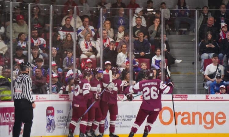 Latvijas U18 hokeja izlase