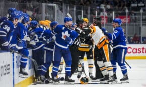 Toronto "Marlies" un Vilksbāras/Skrentonas "Penguins"