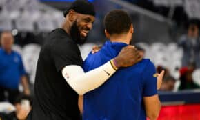 Lebrons Džeimss un Stefans Karijs