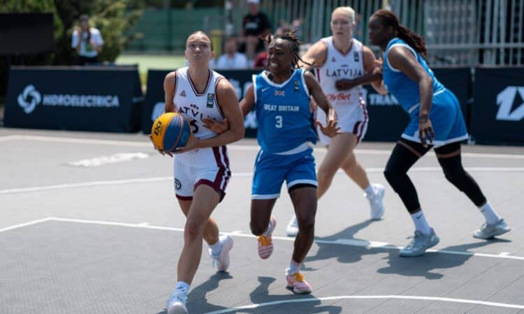 Latvijas 3x3 sieviešu basketbola izlase