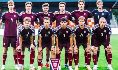 Latvijas U21 futbola izlase