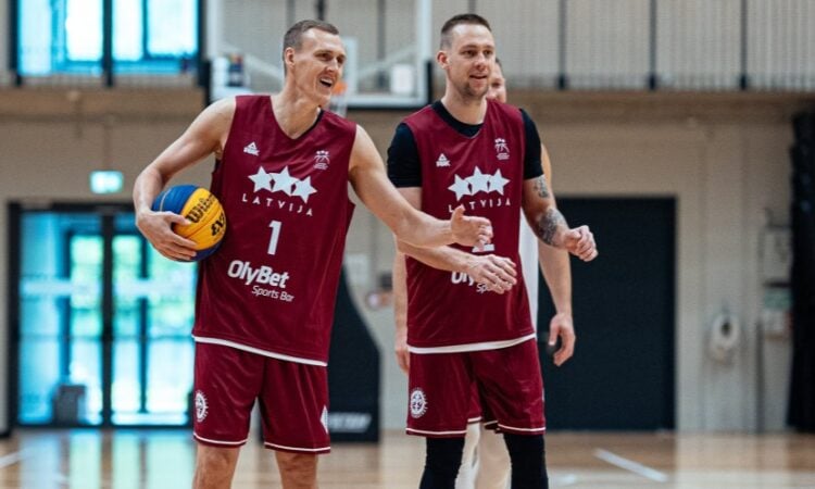 Nauris Miezis un Kārlis Lasmanis