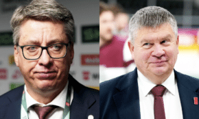 Harijs Vītoliņš un Aigars Kalvītis