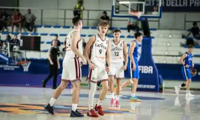 Latvijas U18 basketbolisti