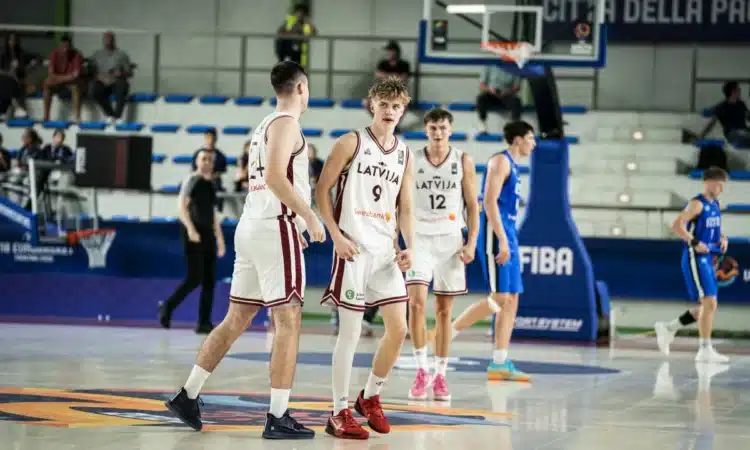 Latvijas U18 basketbolisti