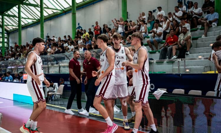 Latvijas U18 vīriešu basketbola izlase