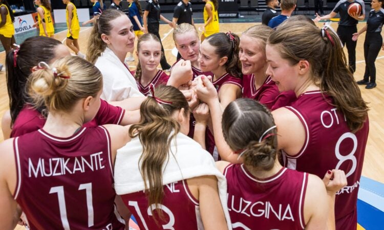 Latvijas U20 sieviešu basketbola izlase
