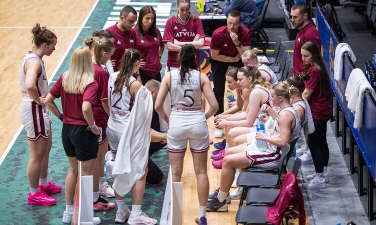 Latvijas U20 sieviešu basketbola izlase