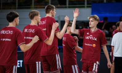 Latvijas U18 basketbolisti