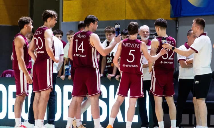 Latvijas U20 basketbola izlase