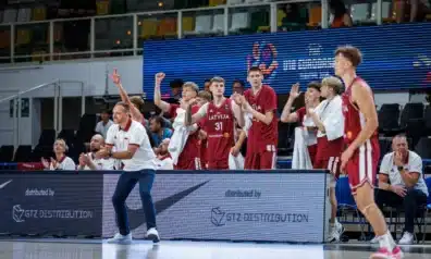 Latvijas U18 basketbolisti