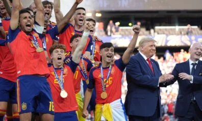 Spānijas futbola izlase un Donalds Tramps