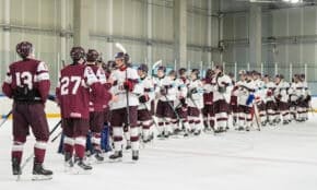 Latvijas U20 hokejisti