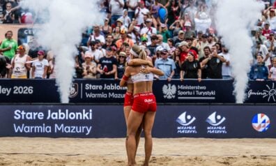 Tīna Graudiņa un Anastasija Samoilova