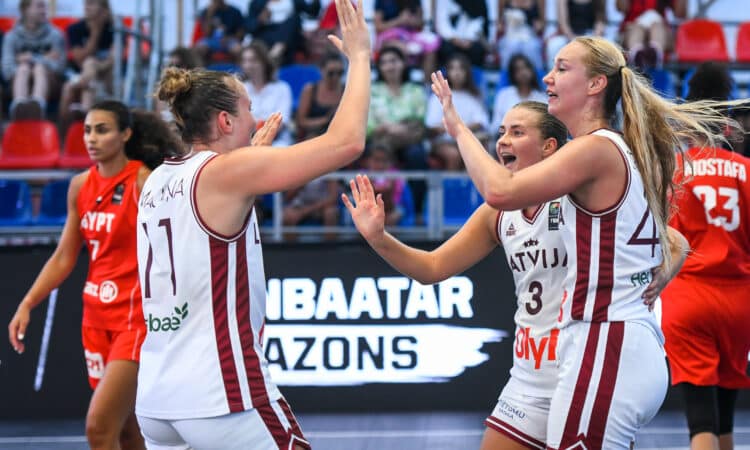 Latvijas 3x3 sieviešu basketbola izlase