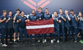 Markuss Reke un Latvijas boksa izlase