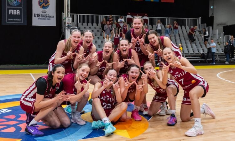 Latvijas U18 sieviešu basketbola izlase