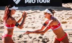 Anastasija Samoilova un Tīna Graudiņa