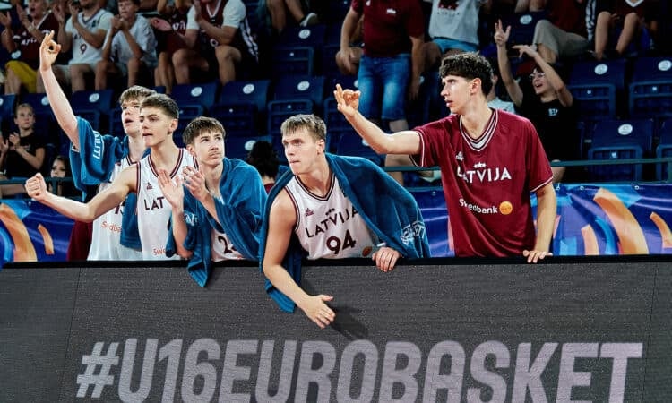 Latvijas U16 basketbola izlase