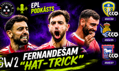 EPL PODKĀSTS #2 | GW2 | Fernandešam “hat-trick”