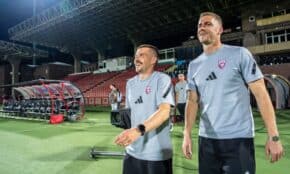 Roberts Savaļnieks un Vladislavs Gutkovskis
