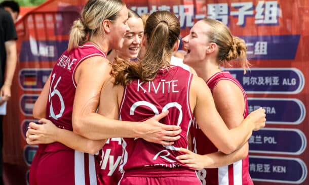 Latvijas U23 3x3 sieviešu basketbola izlase