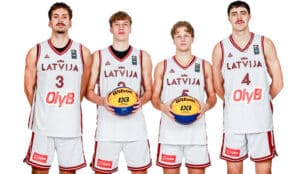 Latvijas U23 3x3 basketbola izlase