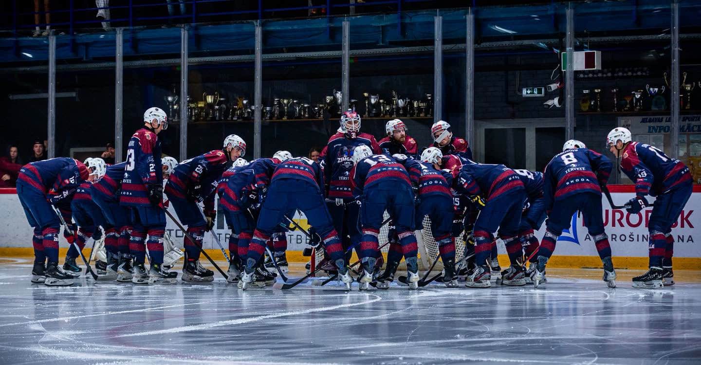 Photo: Sportazinas.com Mogo/RSU, Kyiv Capitals and Zemgale/LBTU Win Optibet Hockey League Games